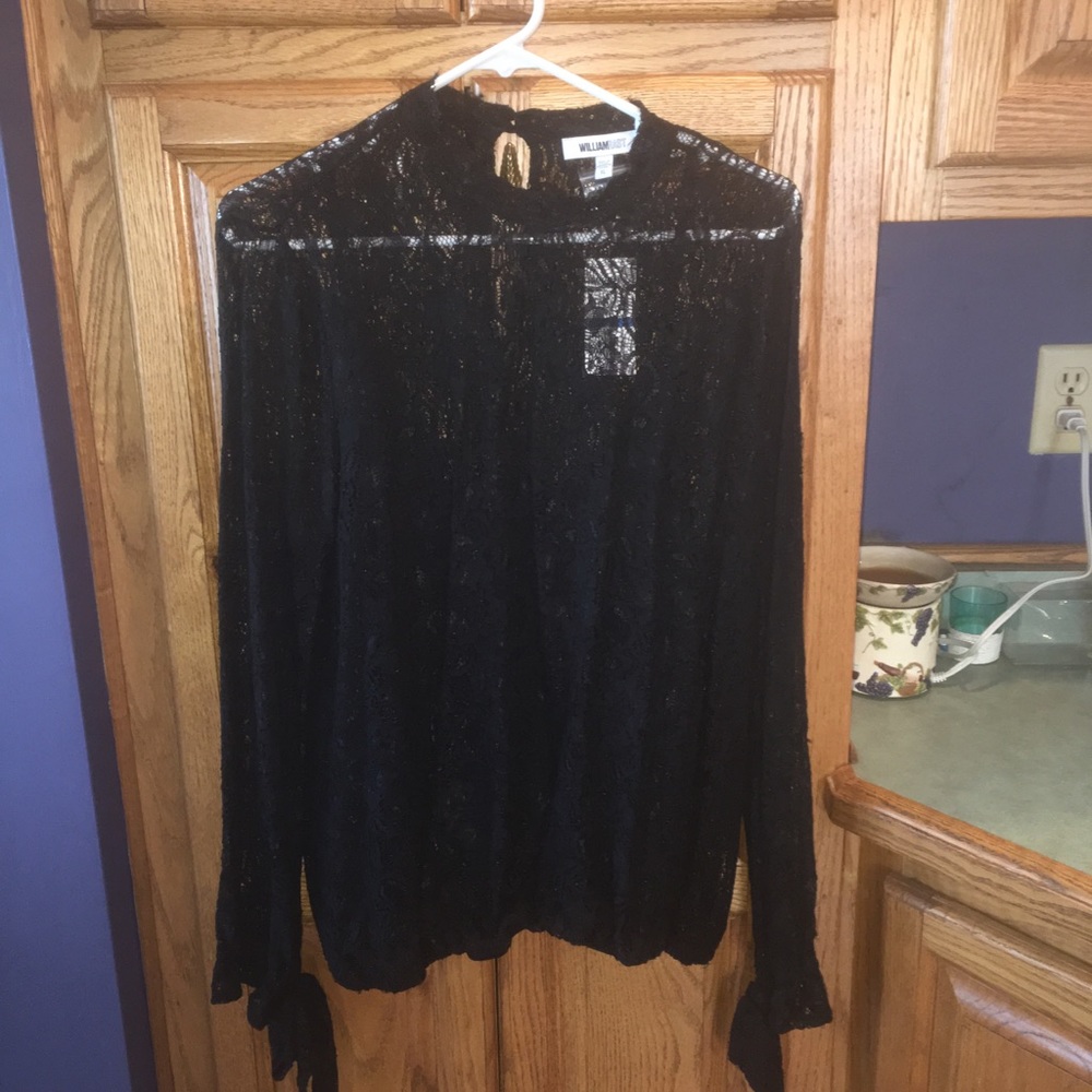 William Rast Lace Top